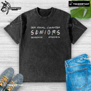 Official Our Final Chapter Seniors 2026 Graduation T-shirt showcasing pride for the Class of 2026.
