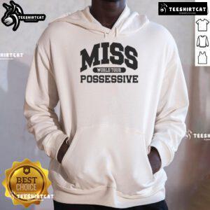 Official Tate McRae Miss Possessive World Tour Hoodie featuring vibrant design and logo, perfect for fans and collectors.