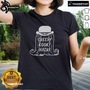 Official The Addams Family Cousin It creepy kooky hairy ladies tee featuring Cousin It in a stylish design.