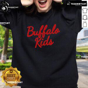 Official Westside Gunn Buffalo Kids Sweatshirt featuring vibrant graphics and cozy fit for urban streetwear style.