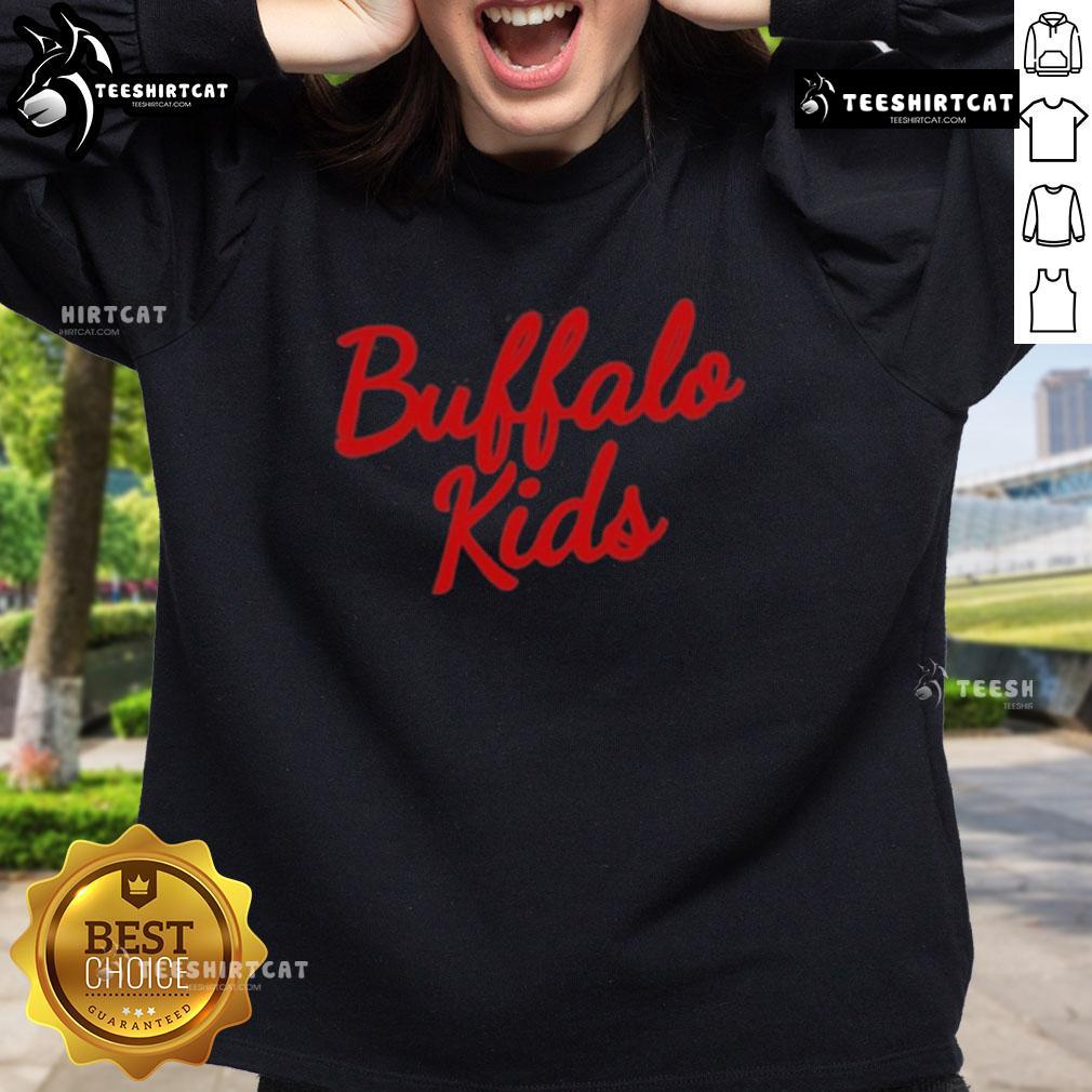 Official Westside Gunn Buffalo Kids Sweatshirt featuring vibrant graphics and cozy fit for urban streetwear style.