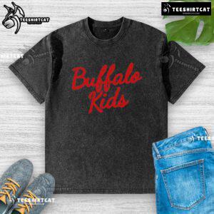Official Westside Gunn Buffalo Kids washed t-shirt featuring a stylish design, perfect for fans and casual wear.