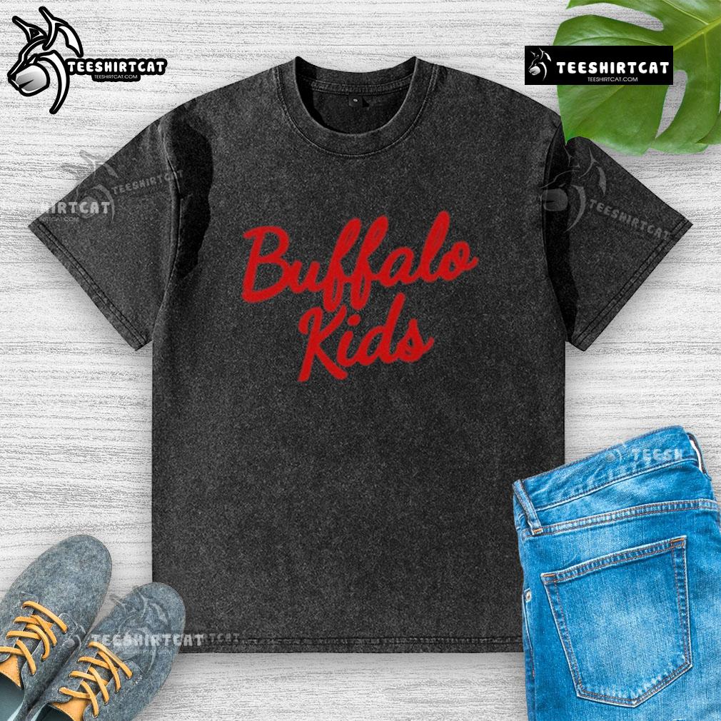 Official Westside Gunn Buffalo Kids washed t-shirt featuring a stylish design, perfect for fans and casual wear.