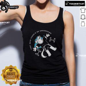 Original They Said There'd Be Endorphins Tank Top in vibrant colors, perfect for workouts and casual outings.
