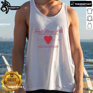Original Tout Bien Pils beer club tank top featuring a stylish design, perfect for Belgian beer enthusiasts in 2025.