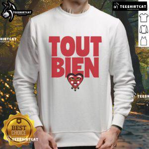 Original Tout Bien Sweatshirt in soft fabric, featuring a stylish design perfect for casual wear and comfort.