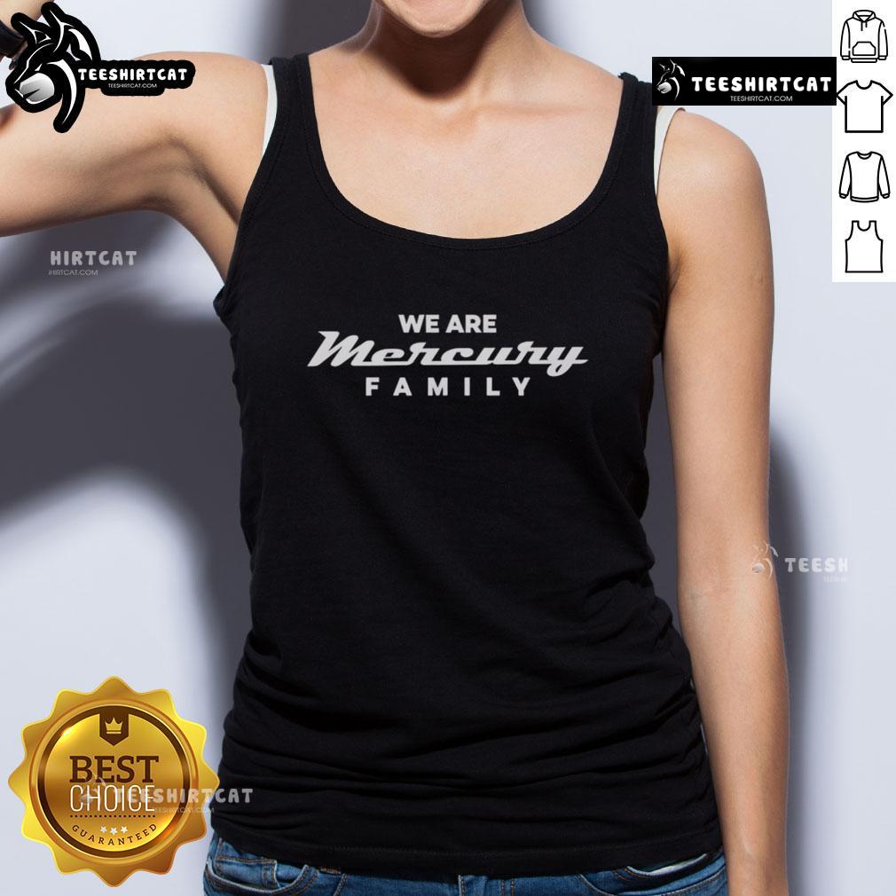 Original We Are Mercury family tank top featuring vibrant design, perfect for family outings and casual wear.