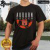 Premium Auburn Tigers soccer logo on an Auburn University gear T-shirt, perfect for fans and athletes.