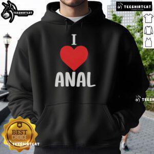 Premium I Love Anal Big Lenny Hoodie featuring bold graphic design and comfortable fit for casual wear.