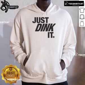 Premium Just Dink It Pickleball Hoodie in vibrant colors, perfect for pickleball enthusiasts and casual wear.