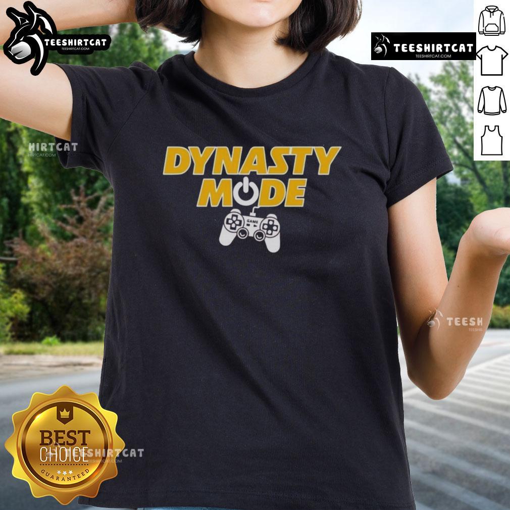 Premium Kansas City Chiefs Dynasty Mode Ladies Tee in red, showcasing team pride with stylish design for female fans.