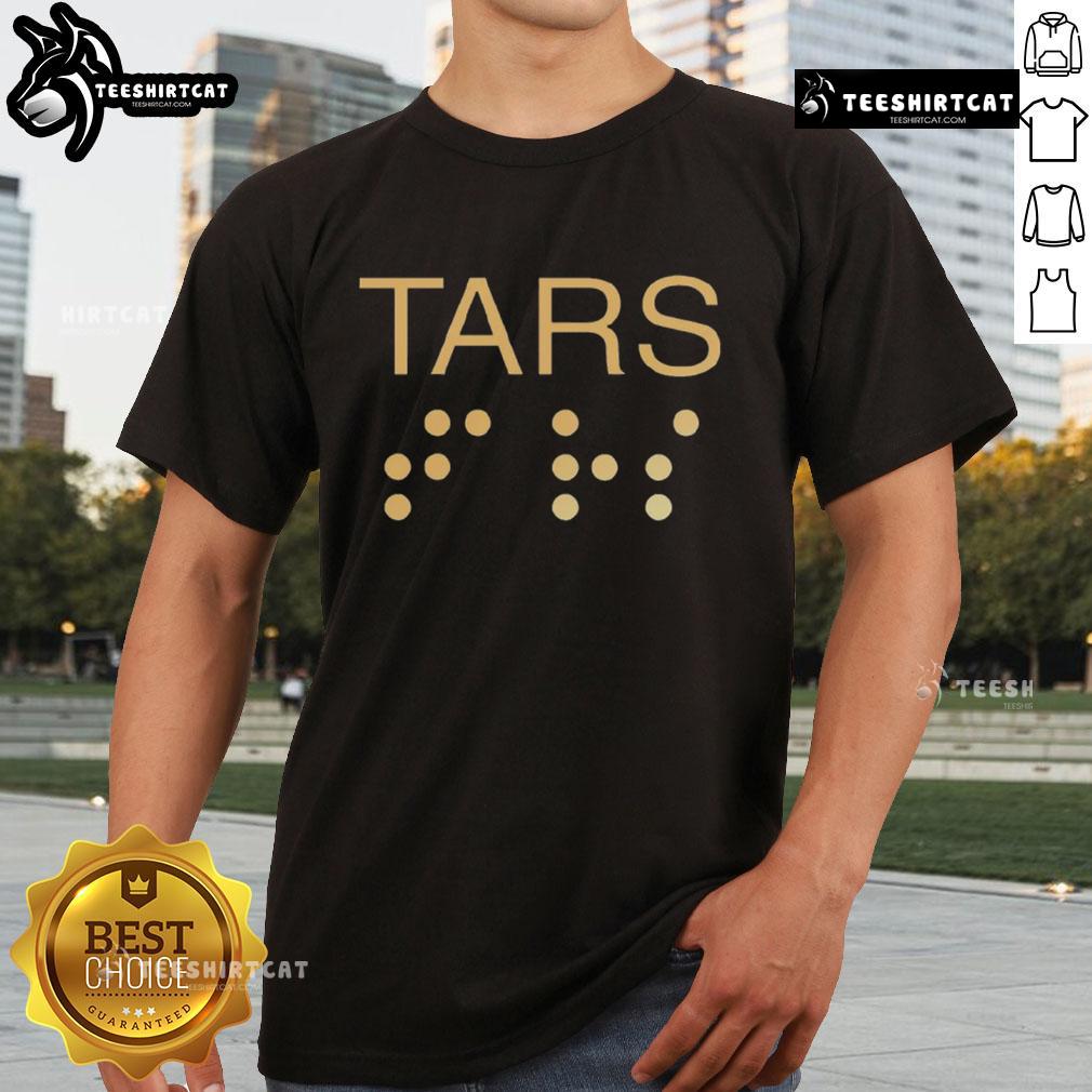 Premium Minimalist Sci-Fi Tars T-Shirt featuring a sleek design inspired by futuristic themes and minimalist art.