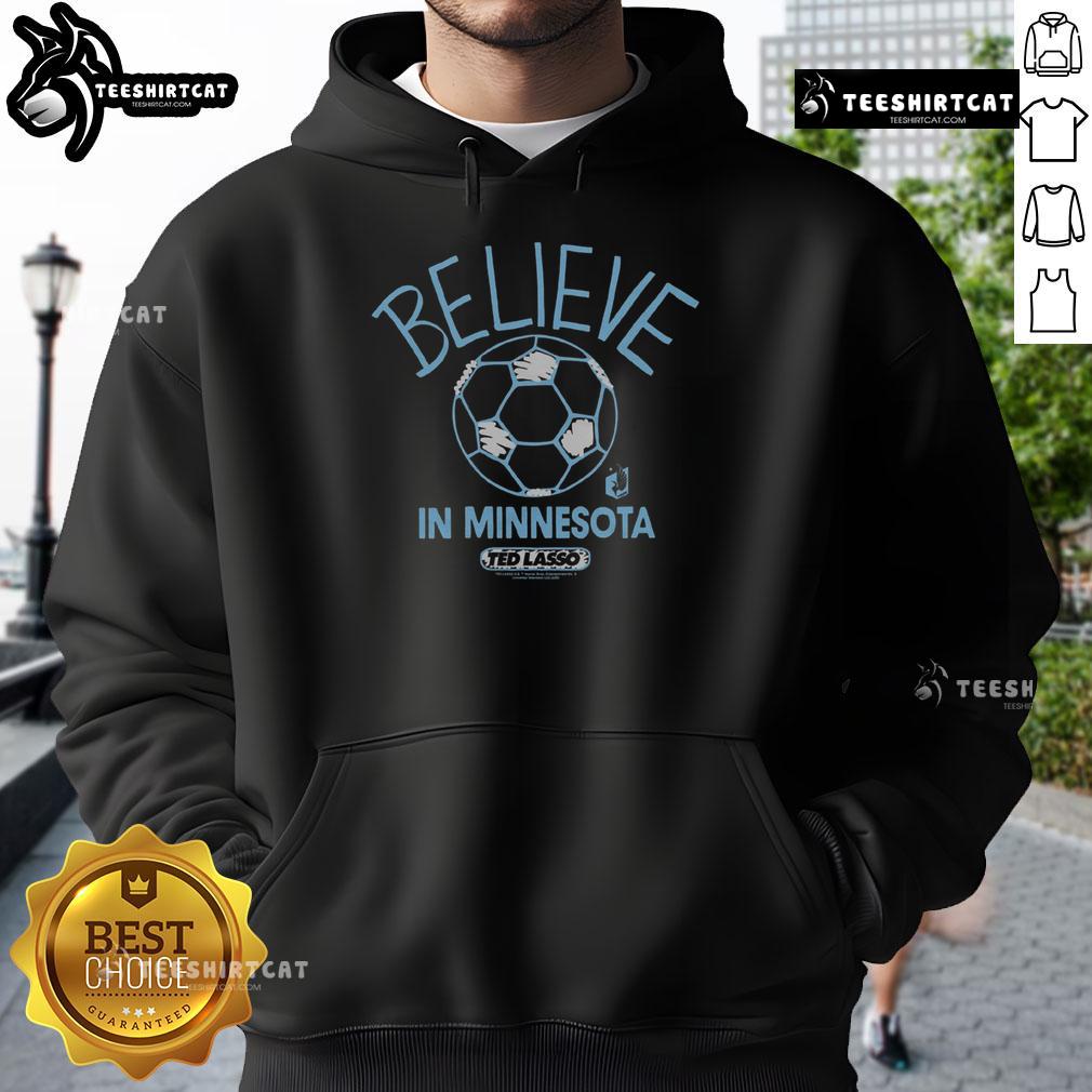 Premium Minnesota United FC Homage hoodie inspired by MLS and Ted Lasso, featuring a stylish design perfect for fans.