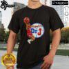 Premium Philadelphia 76ers Dr. J Dunk T-Shirt featuring a classic design for basketball fans and collectors.