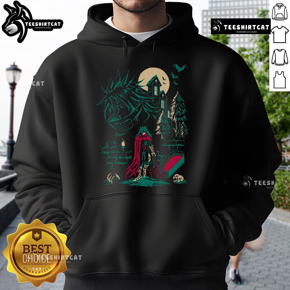 Alt Text: Premium Retro Vampire Madara Uchiha Moonlight hoodie featuring a striking anime design, perfect for fans.