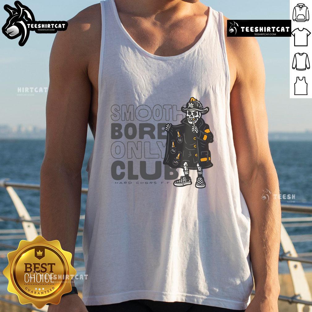Premium Smoothbore Only Club Hard CHGRS F.F. tank top, featuring a stylish design for enthusiasts and casual wear.