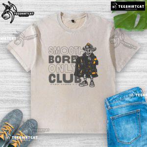 Premium Smoothbore Only Club Hard CHGRS F.F. Washed T-Shirt featuring a stylish design and comfortable fit.