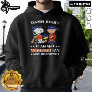 Astros fan hoodie featuring Snoopy and Charlie Brown, showcasing team spirit and playful design for loyal supporters.