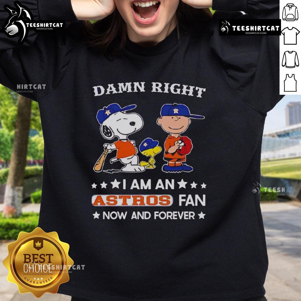 Astros fan sweatshirt featuring Snoopy and Charlie Brown, showcasing team spirit and playful design for loyal supporters.