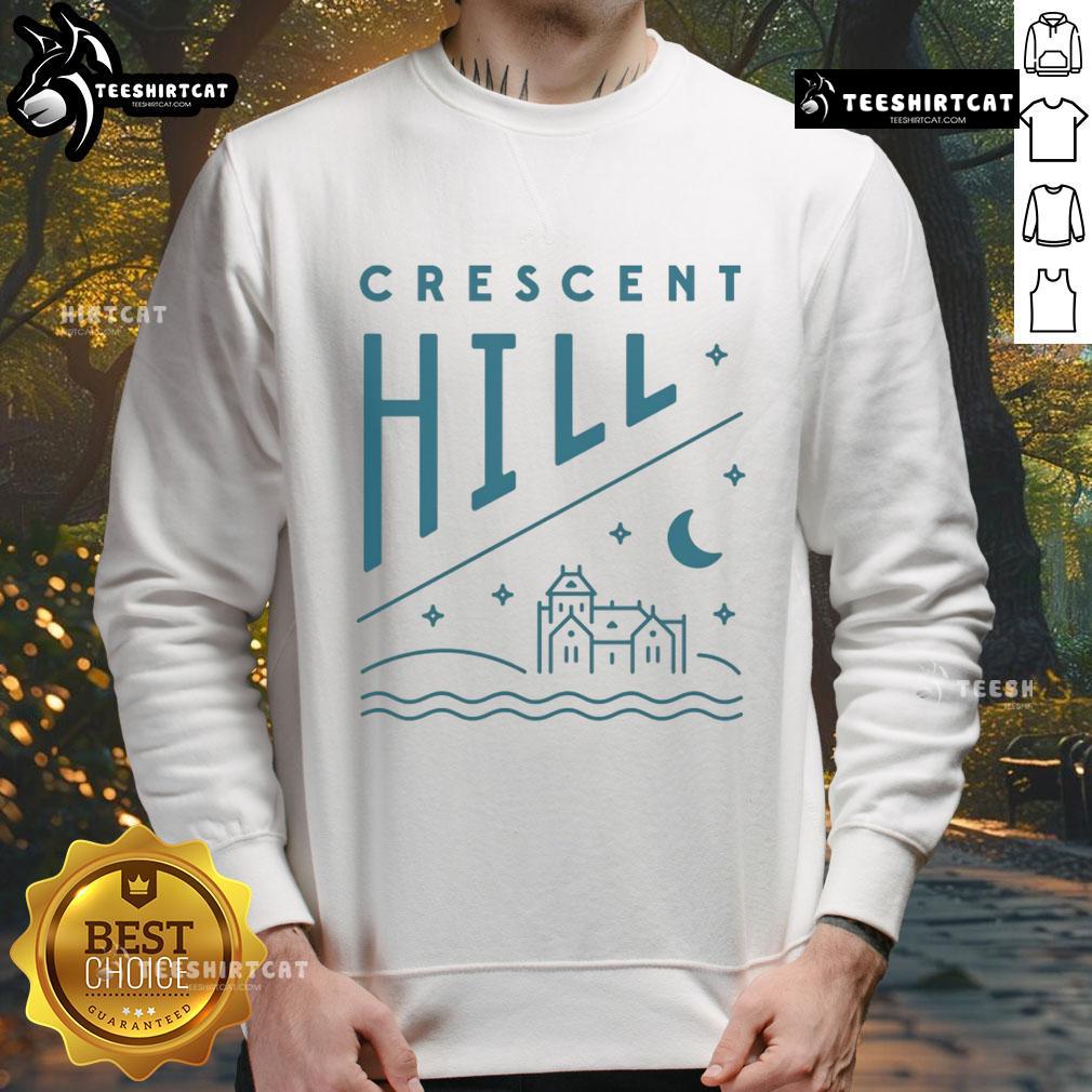 Pretty The Crescent Hill Sweatshirt in soft fabric, featuring a stylish design perfect for casual wear.