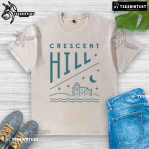 Pretty The Crescent Hill washed t-shirt in soft fabric, featuring a trendy design for casual summer outfits.