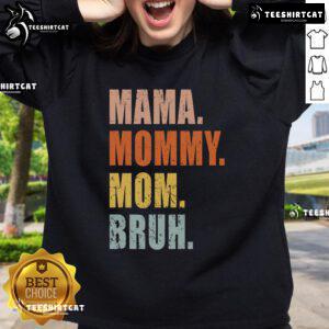 Vintage sweatshirt featuring 'Top Mama' design, perfect for boy moms embracing mom life in style.