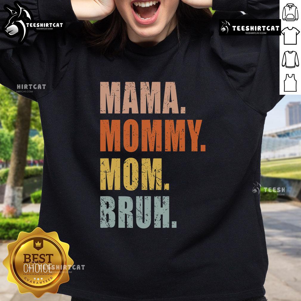 Vintage sweatshirt featuring 'Top Mama' design, perfect for boy moms embracing mom life in style.
