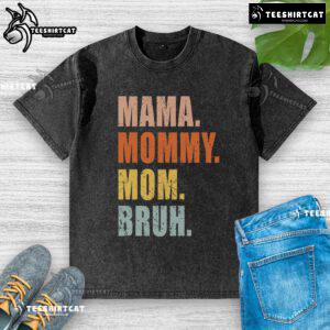 Vintage washed T-shirt featuring 'Top Mama' design, perfect for boy moms embracing stylish mommy life.