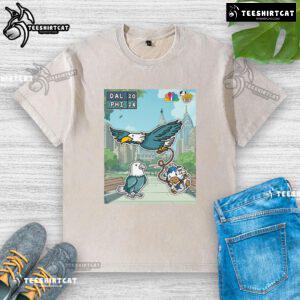 Awesome Philadelphia Eagles washed t-shirt celebrating their first win of the season against the Dallas Cowboys.
