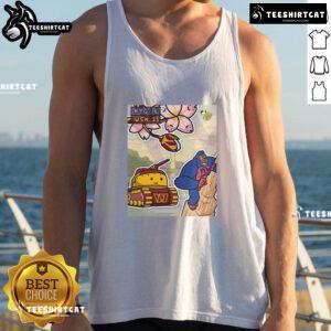 Awesome Washing Commanders take control of New York Giants tank top design featuring bold team graphics and colors.