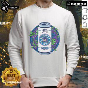 Alt Text: Funny Abita Root Beer Blueberry retro logo sweatshirt featuring a vibrant design and cozy fit for casual wear.