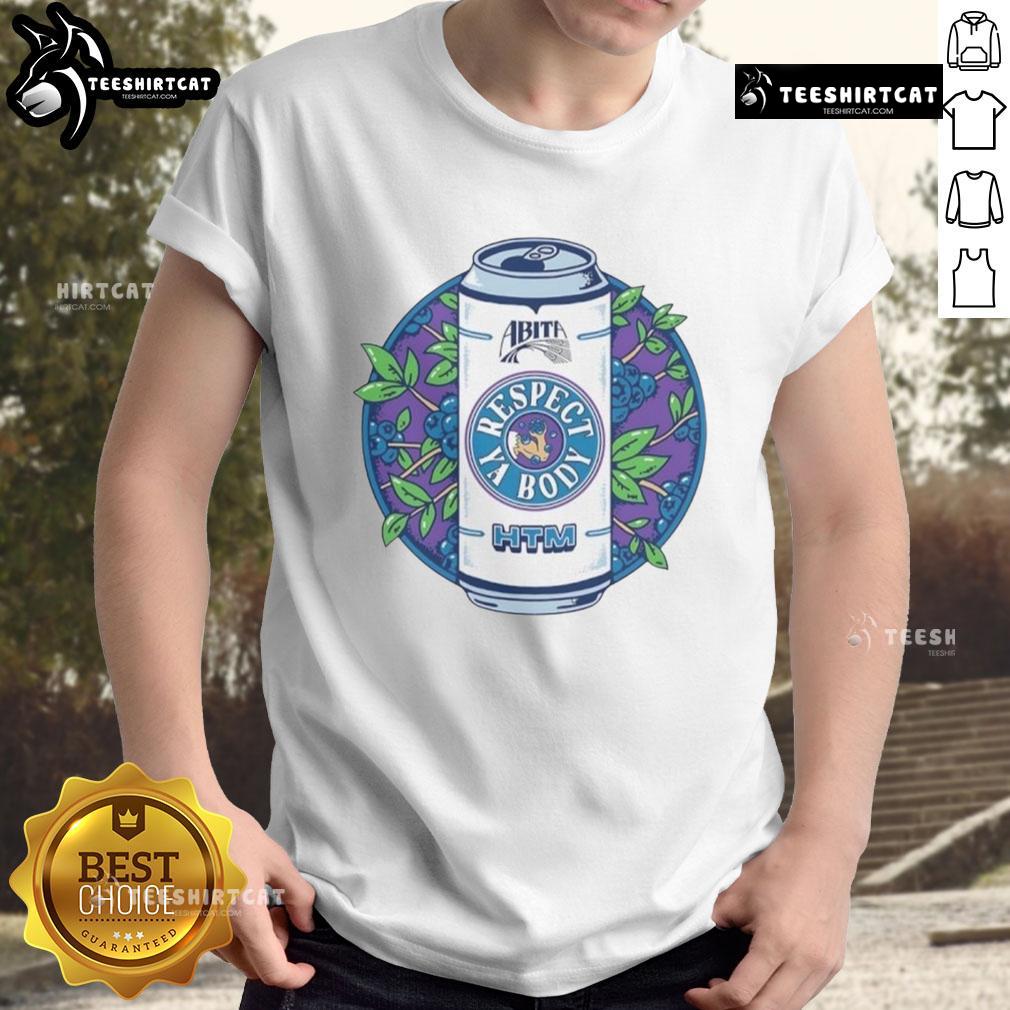 Funny Abita Root Beer Blueberry Retro Logo T-Shirt featuring a vibrant graphic of the classic beverage logo.