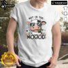 Alt Text: Funny Not In The Mooood Cow T-Shirt featuring a humorous cow graphic, perfect for casual wear and a fun gift.