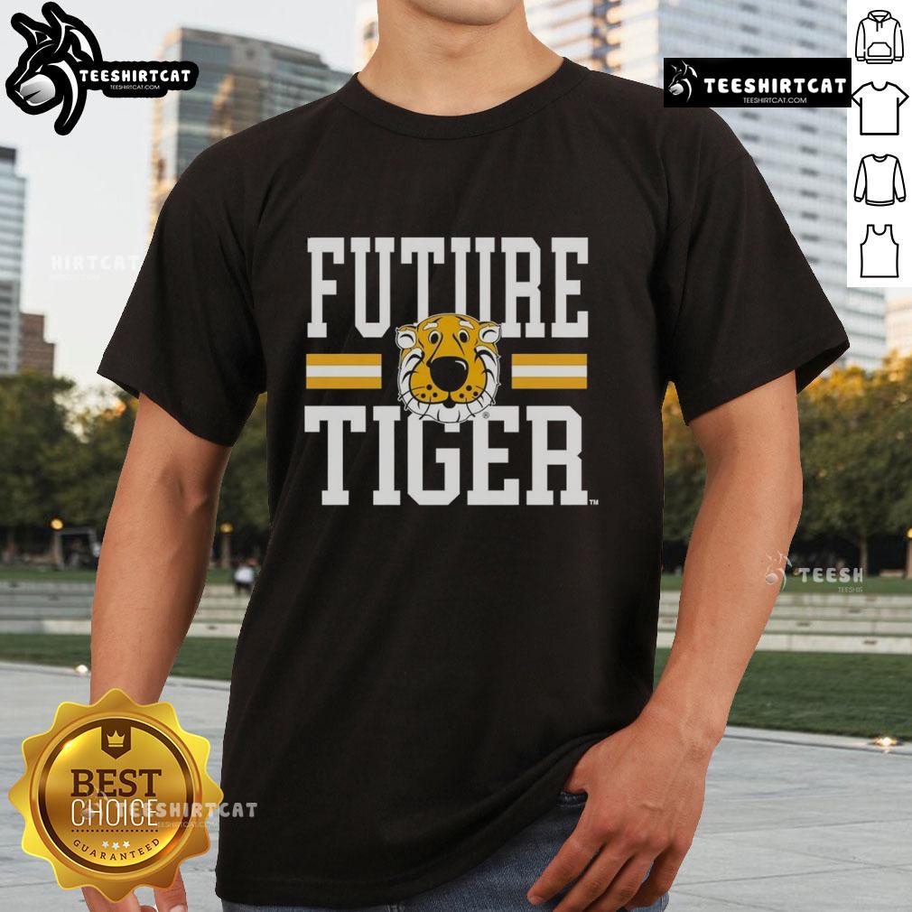 Good Missouri Tigers Future Tiger T-Shirt featuring vibrant team colors and logo, perfect for young fans of Mizzou.