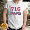 Happy 716 Buffalo Bills Mafia Logo T-Shirt featuring vibrant colors and a bold design for passionate Bills fans.