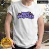 Alt Text: Happy Halloween Spooky Bats Graphic T-Shirt featuring playful bat designs perfect for Halloween festivities.