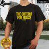 Hot The Criteria For Praise 2819 Church T-Shirt featuring bold graphics and a stylish design for faith-inspired fashion.