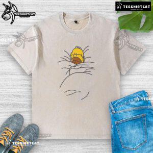 Nice Homer Bed washed t-shirt featuring vibrant colors and a playful design, perfect for casual wear and comfort.