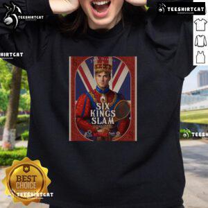 Nice Jack Draper Six Kings Slam 2025 Riyadh Season Tennis Sweatshirt featuring a stylish design for tennis enthusiasts.
