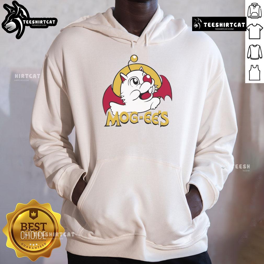 Nice Mog Ees X Buc Ees logo parody hoodie showcasing a unique and humorous design for fans of both brands.