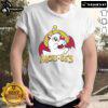 Nice Mog-Ee's X Buc-Ee's logo parody t-shirt featuring a fun, creative design for fans of both brands.