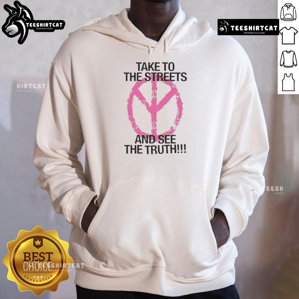 Nice Take to the Streets and See the Truth Hoodie in stylish design, perfect for urban fashion and streetwear enthusiasts.
