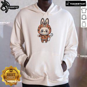 Official Labubu Pirate Captain Hook Hoodie featuring unique design and vibrant colors, perfect for fans of pirate themes.