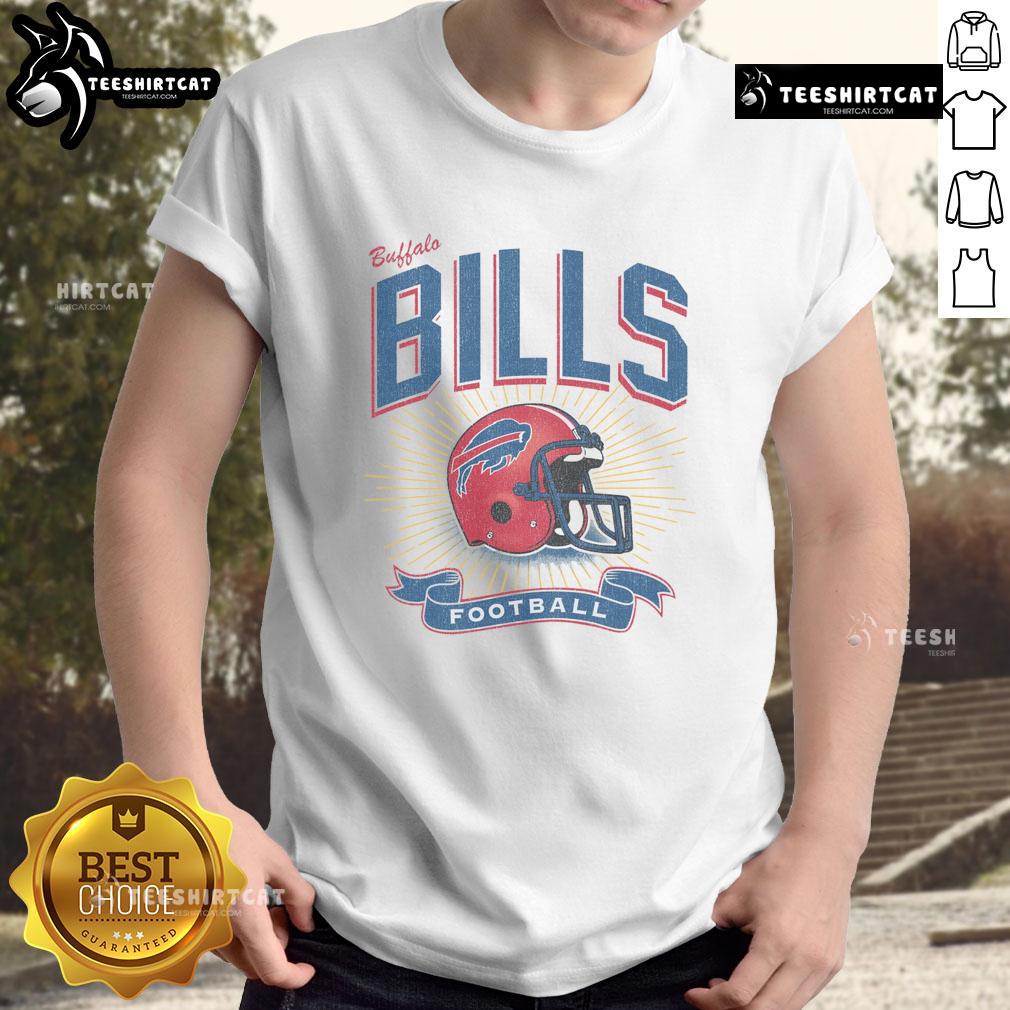 Original Buffalo Bills Historic Prime Play T-Shirt featuring team colors and logo, perfect for fans and collectors.