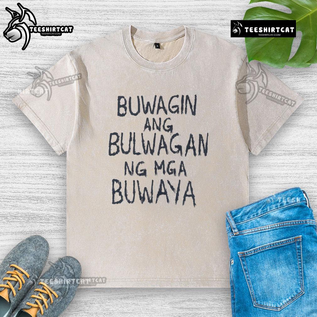 Original Buwagin Bulwagan Ang Bulwagan Ng Mga Buwaya 2025 washed t-shirt featuring a unique design and vibrant colors.