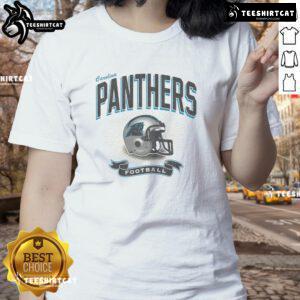 Original Carolina Panthers Historic Prime Play Ladies Tee featuring team colors and logo for passionate fans.