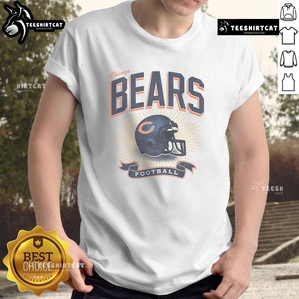 Alt Text: Original Chicago Bears Historic Prime Play T-Shirt featuring team colors and logo, perfect for fans and collectors.