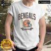 Original Cincinnati Bengals Historic Prime Play T-Shirt showcasing vintage team logo and vibrant colors for fans.