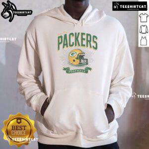 Original Green Bay Packers Historic Prime Play Hoodie showcasing team logo and classic design for loyal fans.