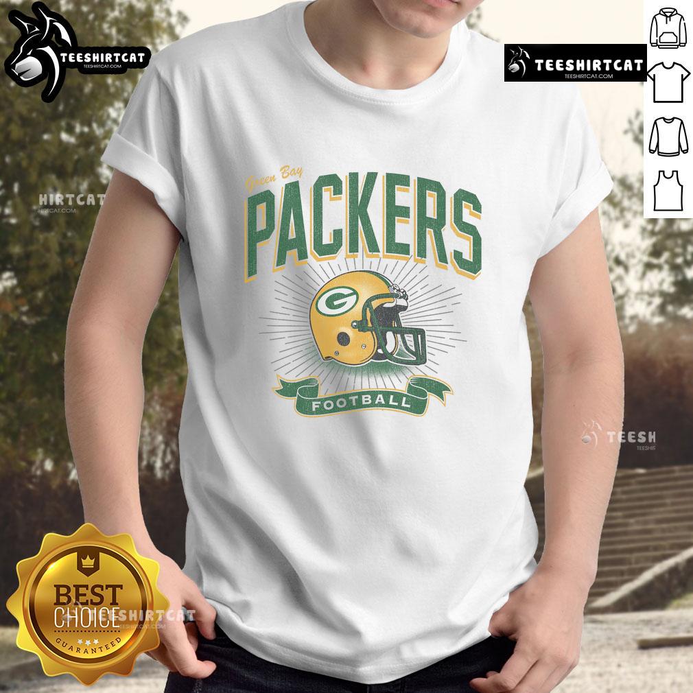 Original Green Bay Packers Historic Prime Play T-Shirt featuring vintage design and team logo, perfect for fans.